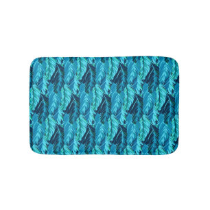 Tropical Birds Bathroom Mat