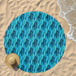 Tropical Birds Beach Towel