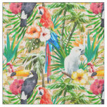 Tropical Birds Fabric