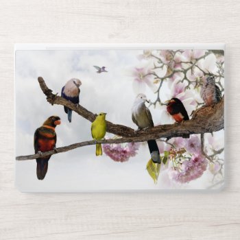 Tropical Birds Hp Laptop Skin by FantasyCases at Zazzle