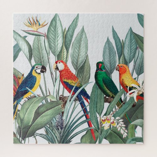 TROPICAL BIRDS JIGSAW PUZZLE