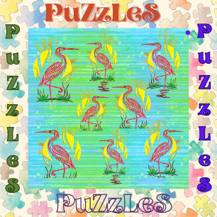 Tropical Birds Jigsaw Puzzle