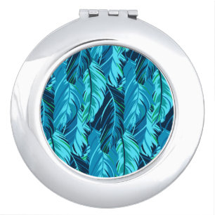 Tropical Birds Makeup Mirror