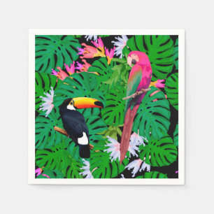 Tropical Birds Napkins