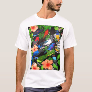 Tropical Birds of Mexico T Shirt