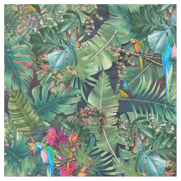 Paradise. Fabric | Zazzle