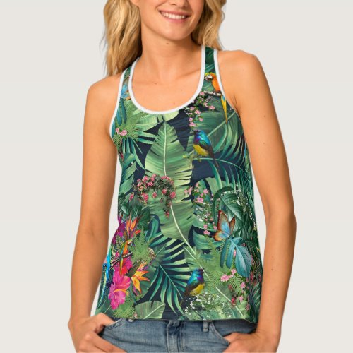 Tropical Birds of Paradise  Tank Top