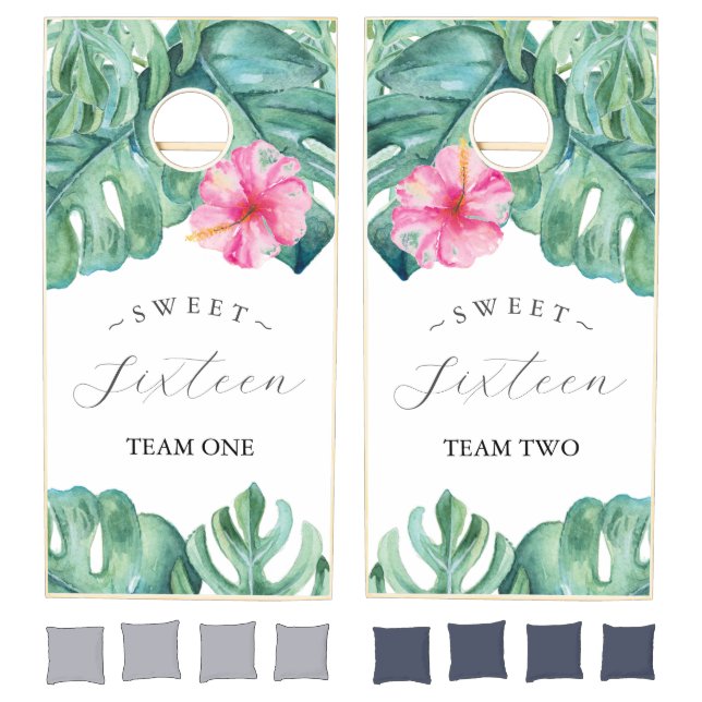 Tropical Birthday Party Games for Teens (Set)