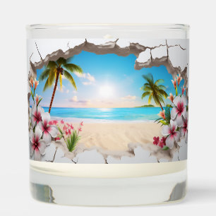 Tropical Bliss 3D Scented Jar Candle
