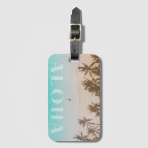 Tropical Bliss: Aloha Hawaiian Paradise Luggage Tag