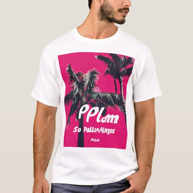 "Tropical Bliss Escape" T-shirt (Front)