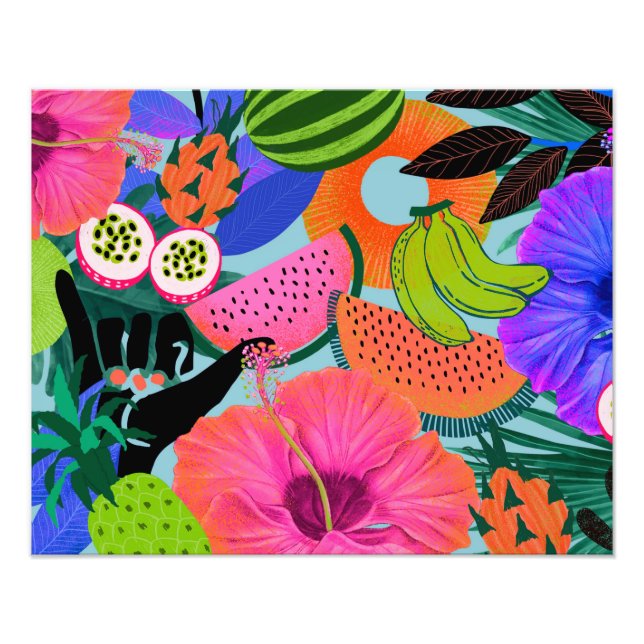 Tropical Bliss Photo Print (Front)