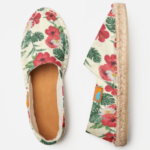 Tropical Blooms of The White Lotus Espadrilles