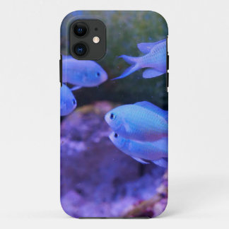 Tropical Blue Fish  iPhone 11 Case