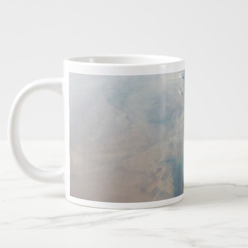 Tropical Blue Waters Of The Persian Gulf 2 Giant Coffee Mug