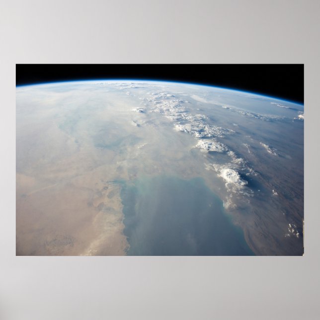 Tropical Blue Waters Of The Persian Gulf. 2 Poster (Front)