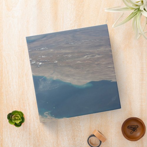 Tropical Blue Waters Of The Persian Gulf 3 Ring Binder