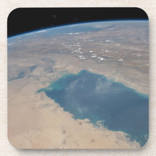 Tropical Blue Waters Of The Persian Gulf Beverage Coaster