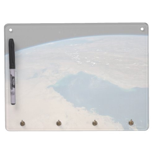 Tropical Blue Waters Of The Persian Gulf Dry Erase Board With Keychain Holder
