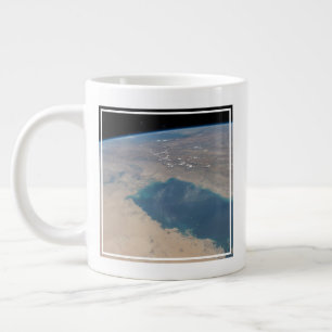 Tropical Blue Waters Of The Persian Gulf. Giant Coffee Mug