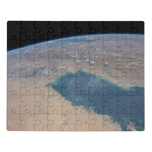 Tropical Blue Waters Of The Persian Gulf Jigsaw Puzzle