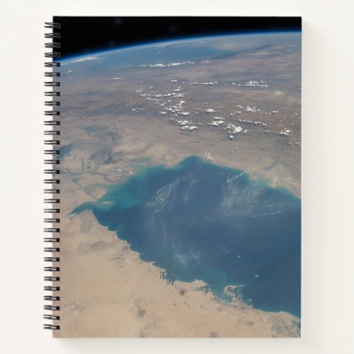 Tropical Blue Waters Of The Persian Gulf Notebook