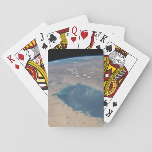Tropical Blue Waters Of The Persian Gulf Playing Cards