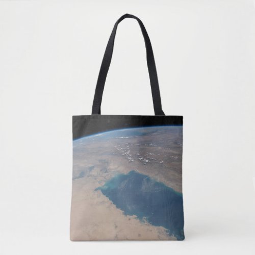 Tropical Blue Waters Of The Persian Gulf Tote Bag