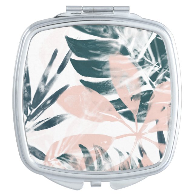 Tropical Blush Compact Mirror (Front)