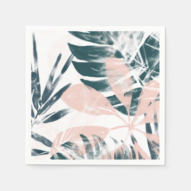 Tropical Blush Napkins (Front)