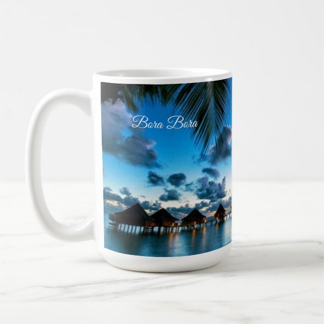 Tropical Bora Bora Mug (Left)
