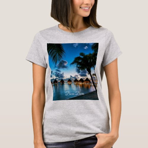 Tropical Bora Bora T_Shirt