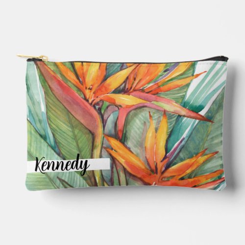 Tropical Botanical Paradise II Accessory Pouch