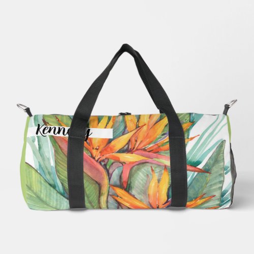 Tropical Botanical Paradise II Duffle Bag