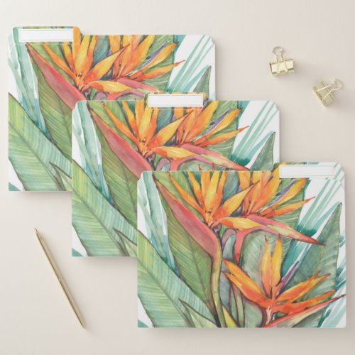 Tropical Botanical Paradise II File Folder