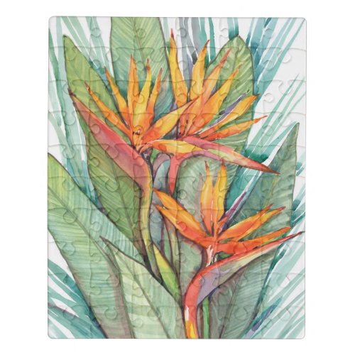 Tropical Botanical Paradise II Jigsaw Puzzle