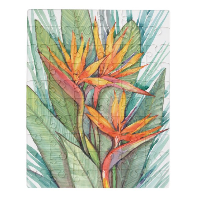 Tropical Botanical Paradise II Jigsaw Puzzle (Puzzle Vertical)