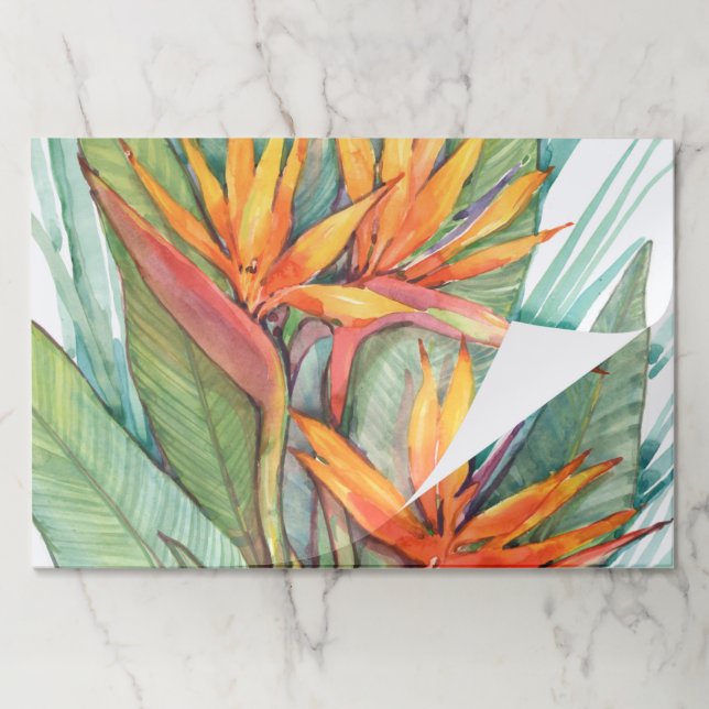 Tropical Botanical Paradise II Paper Pad (Folded)