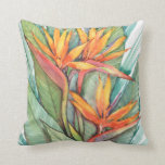 Tropical Botanical Paradise II Throw Pillow<br><div class="desc">Tropical Botanical Paradise II</div>