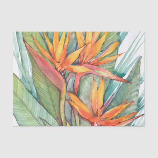 Tropical Botanical Paradise II Tissue Paper (Front)