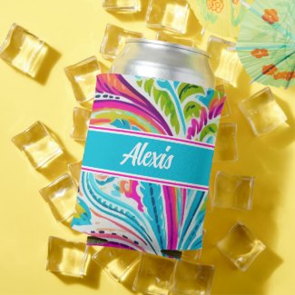 Tropical Botanical Summer Beach Personalized