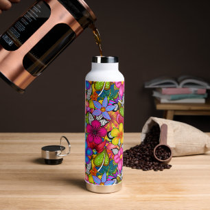 Tropical Botanical Water Bottle