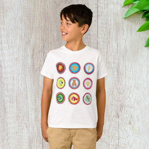 Tropical Bottle Caps Design Ocean and Wildlife T-Shirt
