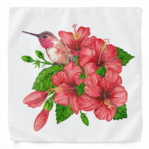 Tropical bouquet bandana