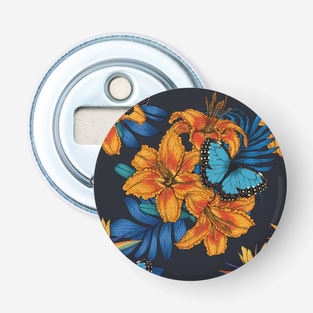 Tropical bouquet bottle opener (Front)