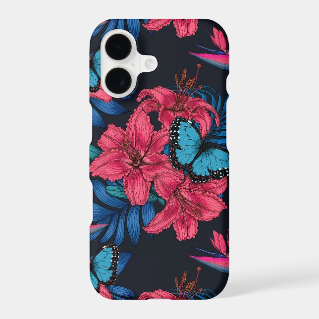 Tropical bouquet Case-Mate iPhone case (Back)