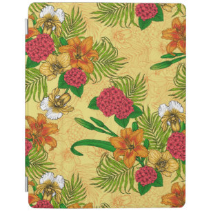Tropical bouquet iPad smart cover