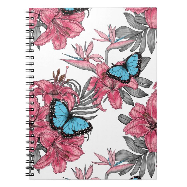 Tropical bouquet notebook (Front)
