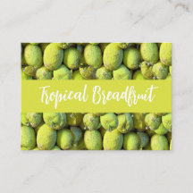 Tropical Breadfruit Pattern
