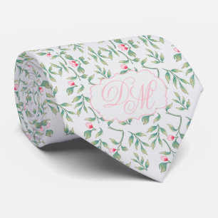 Tropical Breeze & Almond Blossom color Neck Tie
